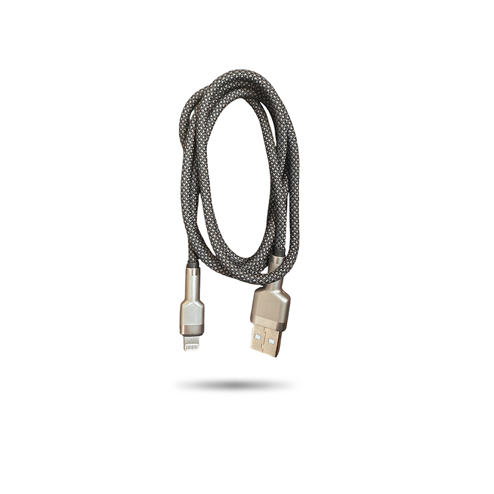 CABLE USB DE 1M CARGA RAPIDA  DE USB A LIGHTNING